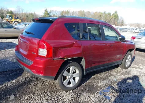 2012 Jeep Compass Sport из США, поврежденный, VIN 1C4NJDBB0CD578461